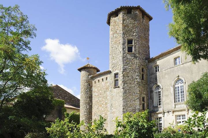 Château pour 18 personnes, avec jardin dans l' Hérault