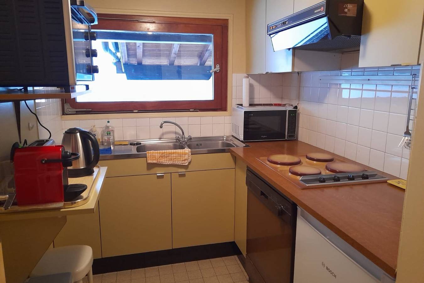 Appartement entier, Appartement avec balcon face aux pistes de ski in La Clusaz, Région d'Annecy