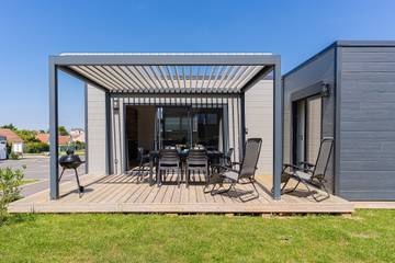 Gîte pour 6 personnes, avec terrasse et jardin à Asnelles