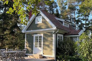 Ferienhaus für 6 Personen, mit Balkon und Garten in Vaxholm