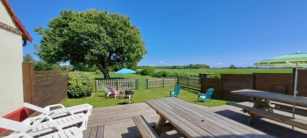 Gîte pour 19 personnes, avec jardin ainsi que terrasse et vue sur le lac à Quend - 4