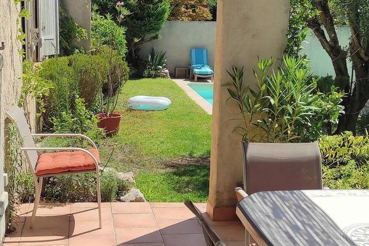 Ferienhaus für 4 Personen, mit Terrasse und Garten, mit Haustier