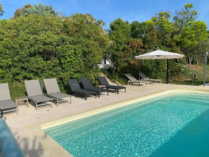 Maison d’hôte pour 7 personnes, avec jardin ainsi que vue et piscine à Lorgues - 2