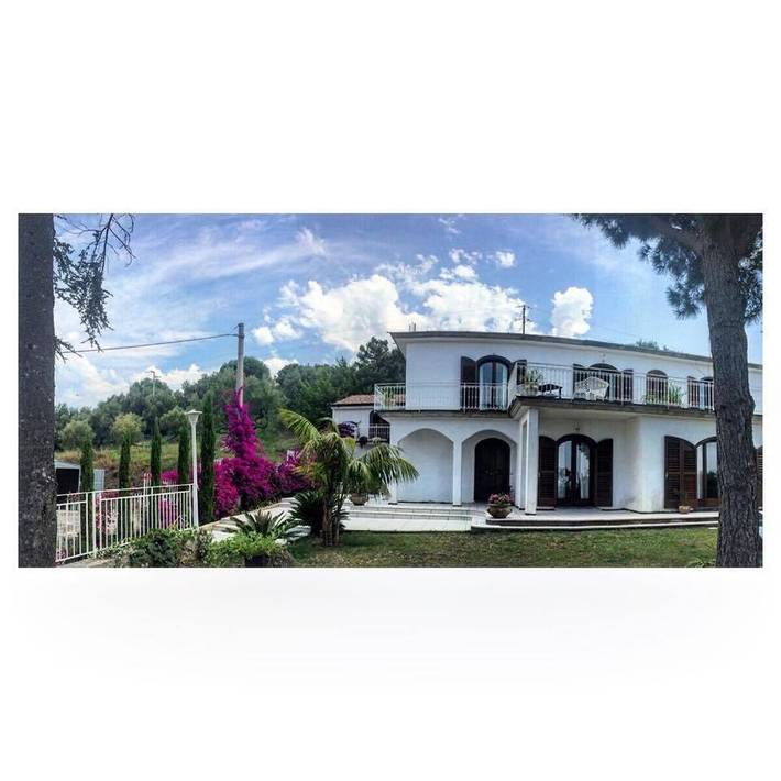 Appartamento per 2 persone, con panorama e terrazza nonché giardino, con animali domestici a Marina di Ascea