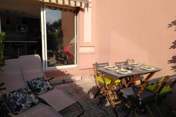Ferienwohnung für 4 Personen, mit Pool und Garten sowie Terrasse in Palavas-les-Flots