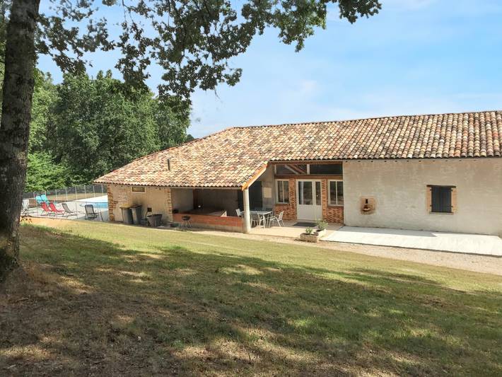 Maison de vacances pour 8 personnes, avec piscine ainsi que terrasse et jardin dans le Tarn-et-Garonne - 2