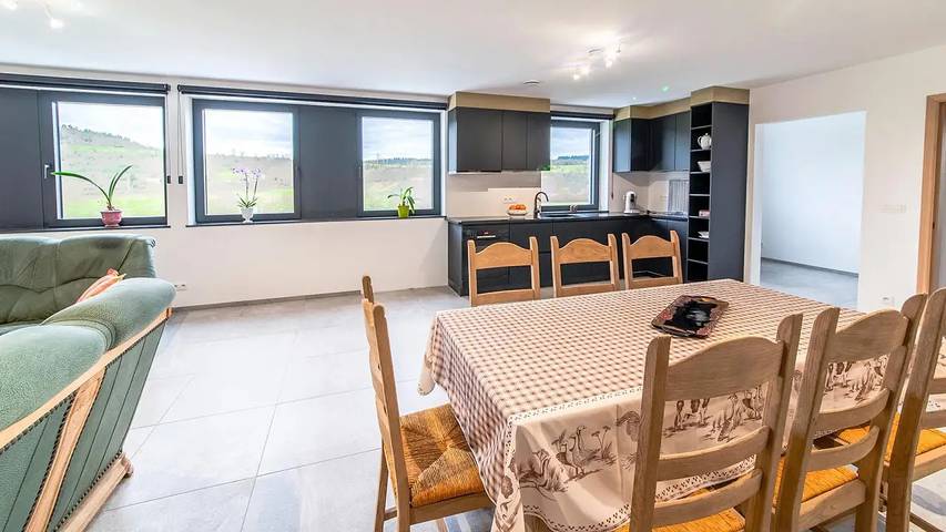 Location de vacances pour 8 personnes, avec piscine ainsi que jacuzzi et jardin à Nassogne - 4