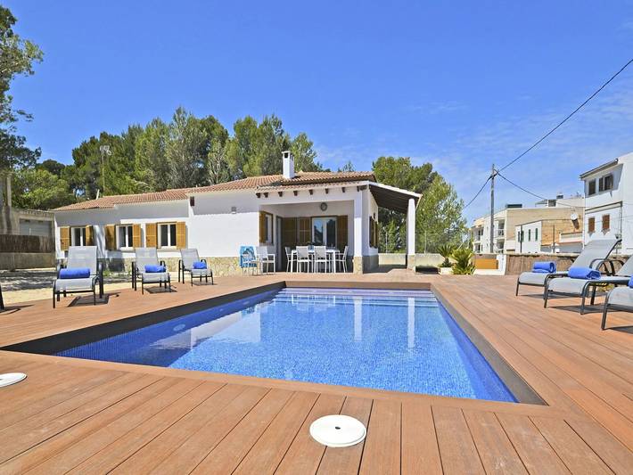 Finca mit hund für 8 Personen, mit Terrasse und Garten in Can Picafort - 3
