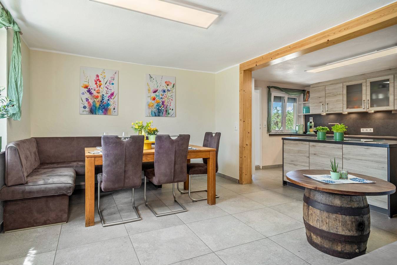 Ganze Wohnung, Apartment kleine Auszeit mit Gemeinschaftsterrasse, Garten und Wlan in Bad Saulgau, Region Bodensee-Oberschwaben