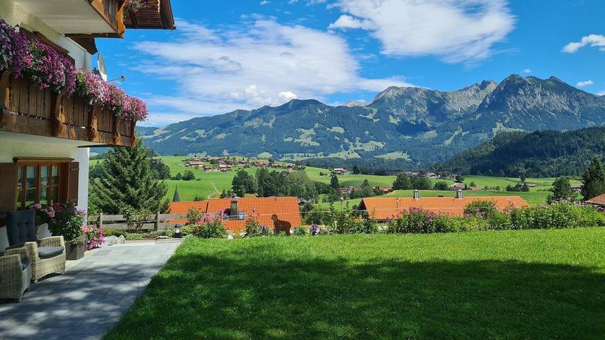 Ferienwohnung für 2 Personen, mit Balkon und Terrasse sowie Garten in Obermaiselstein - 3