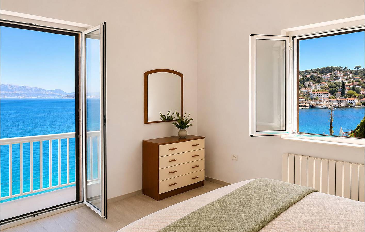 Ganze Ferienwohnung, Gemütliche 2-Zimmer-Wohnung mit Terrasse in der Nähe der Küste und des Stadtzentrums in Necujam, Solta