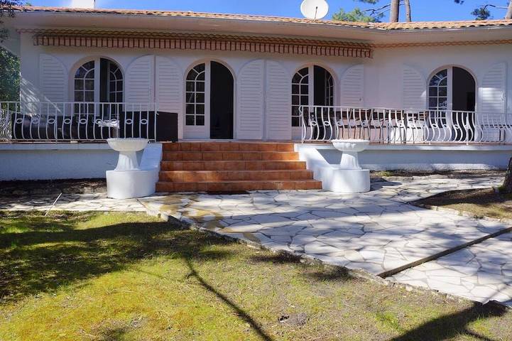 Maison de vacances pour 12 personnes, avec terrasse et jardin dans Le Moulleau