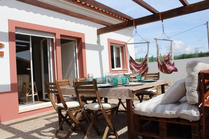 Casa de férias para 8 pessoas, com jardim e vista em Torres Vedras