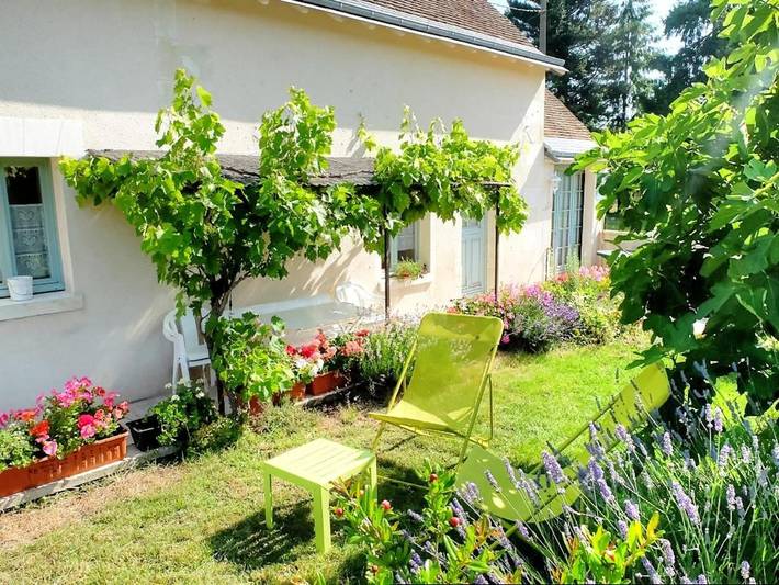 Location de vacances pour 4 personnes, avec jardin et terrasse, animaux acceptés à Mazières-de-Touraine