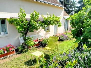Gîte pour 4 personnes, avec jardin et terrasse, animaux acceptés à Mazières-de-Touraine