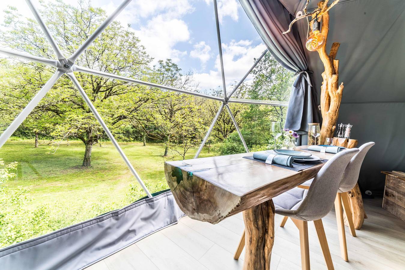 Bungalow für 2 Personen mit Garten in La Dornac, Périgord Noir