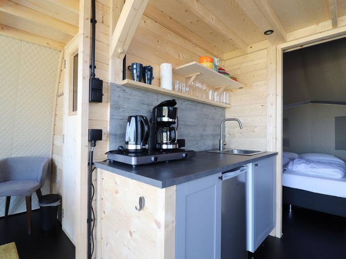 Camping für 2 Personen, mit Garten in Drenthe - 3