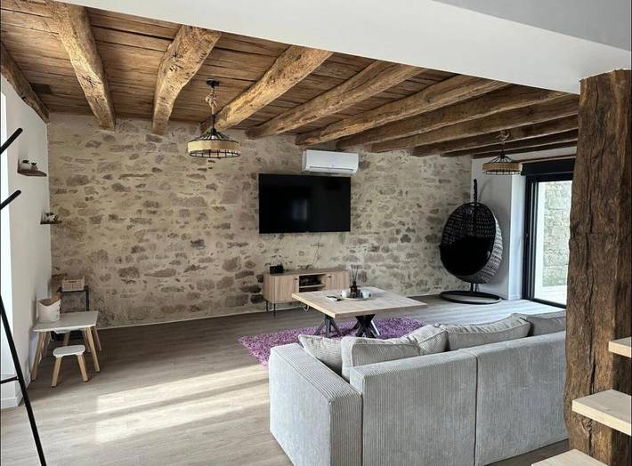 Chambre d’hôte pour 12 personnes, avec terrasse et jardin