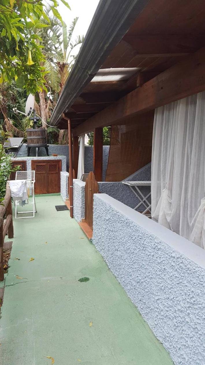 Ferienwohnung für 3 Personen, mit Terrasse und Garten