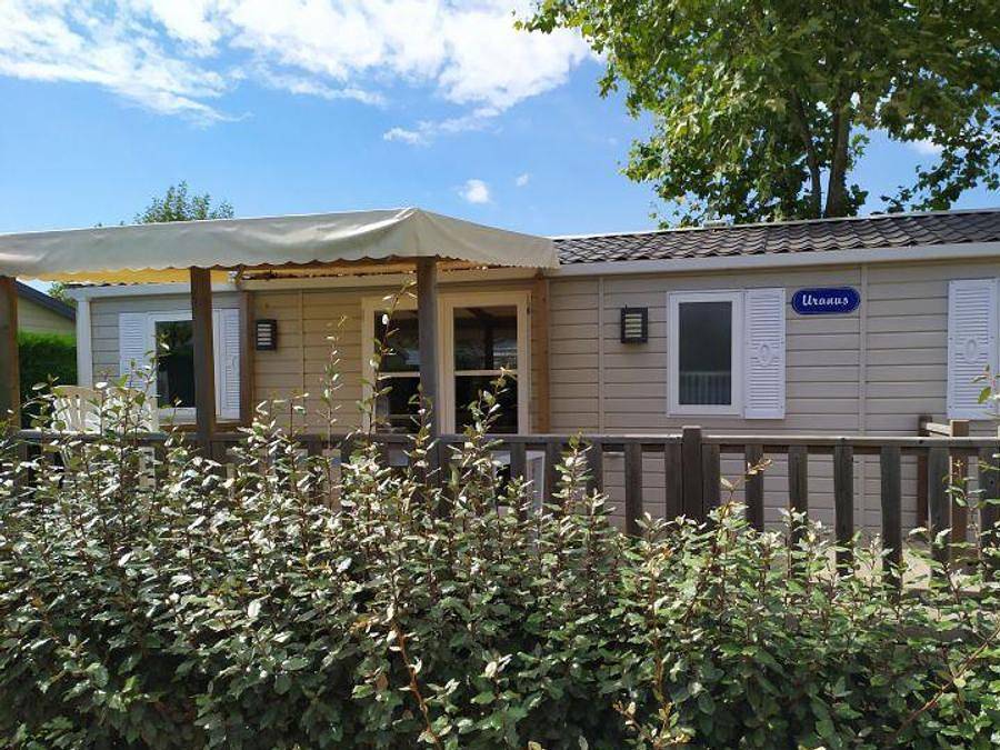 Camping La Bolée d'Air - Mobilhome 8 personas - Quatro - 4 habitaciones in Saint-Vincent-sur-Jard, Vandea