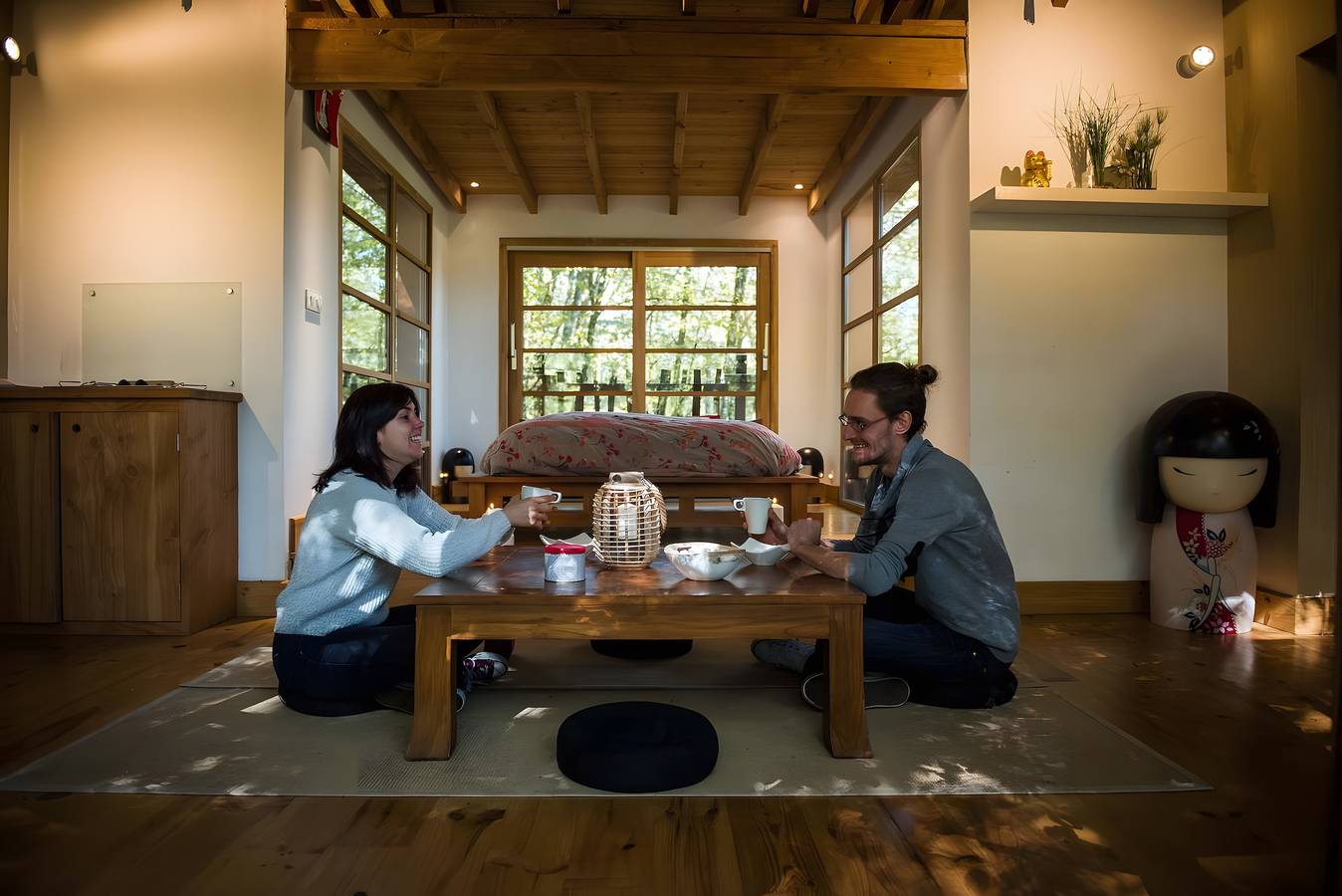La Cabane Zen – Escapade unique perchée à 8m dans la forêt, pont suspendu, terrasse et activités in Angoisse (Dordogne), Périgord Vert