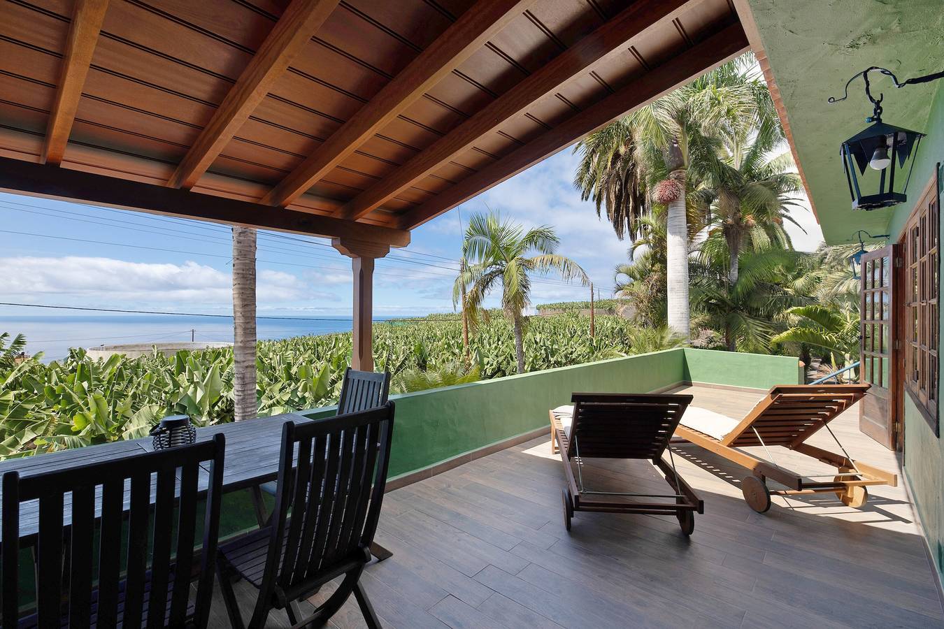 Entire apartment, Apartment 'Casa Garten' with Sea View, Private Pool and Wi-Fi in Tijarafe, La Palma South