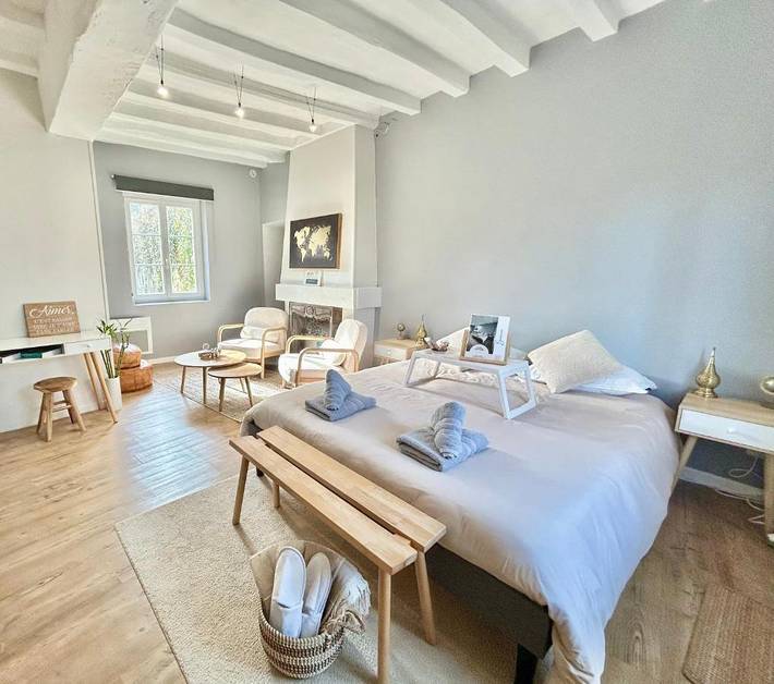 Maison d’hôte pour 2 personnes, avec Terrasse et Jardin