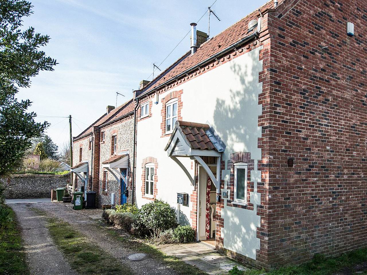 Legion Cottages in Blakeney, Norfolk Coast