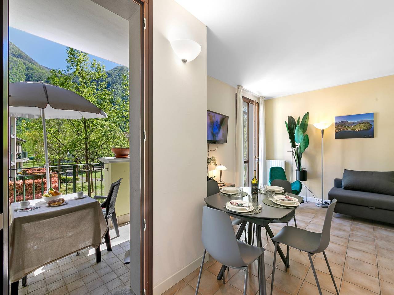 Mobilehome in Porlezza am Luganersee in Porlezza, Gemeinde Porlezza