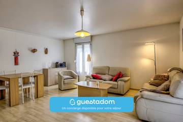 Appartement de vacances pour 4 personnes, avec balcon dans Maine-et-Loire