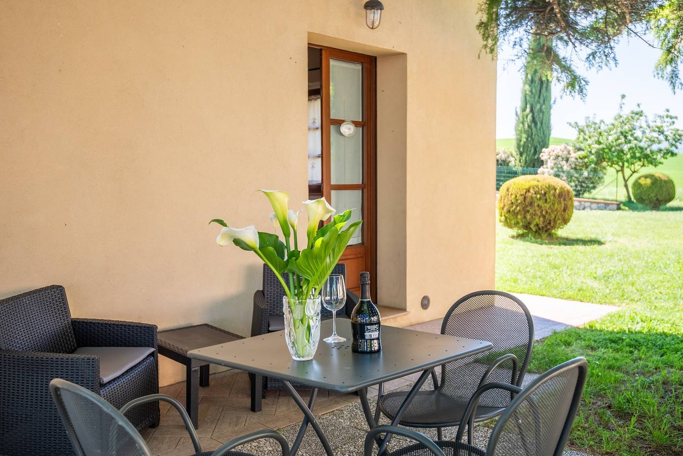 Camera 'La Falce' con piscina condivisa, Wi-Fi e aria condizionata in Gallina, Castiglione d'Orcia (comune)