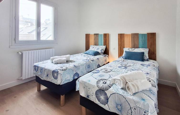 Acogedor apartamento cerca de la playa de Nau con jardín, wifi y aparcamiento in Le Pouliguen, Côte de Jade