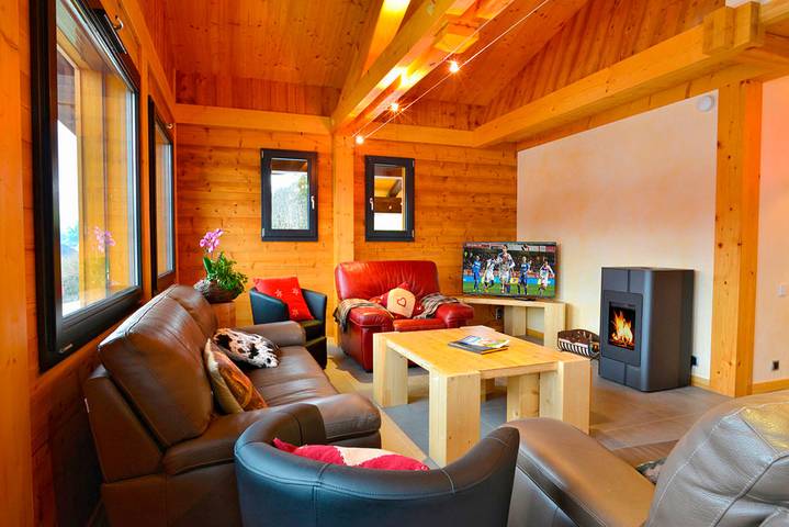 Chalet pour 13 personnes, avec sauna ainsi que balcon et jacuzzi à Chatel - 2