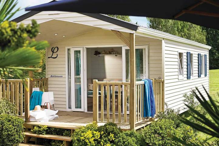 Ferienpark für 4 Personen, mit Terrasse und Garten