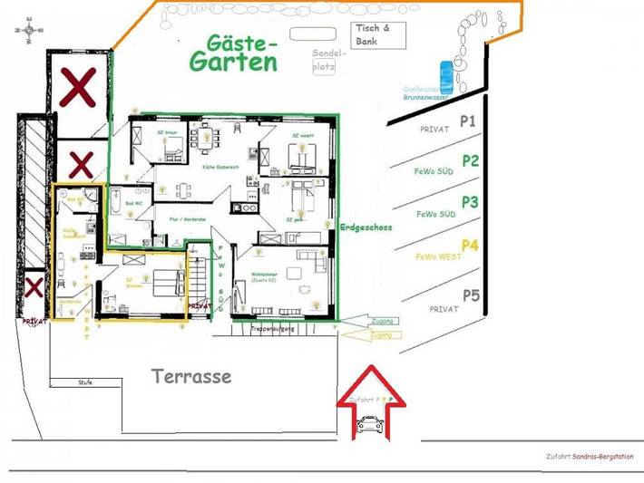 Ferienwohnung für 3 Personen, mit Garten in Bad Rippoldsau-Schapbach - 3