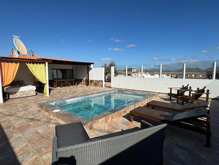 Casa rural para 6 personas, con piscina además de vistas y terraza en Tuineje - 3