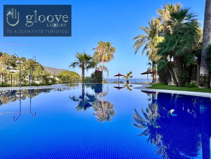 Appartement de vacances pour 6 personnes, avec Vue sur l’océan et Balcon ainsi que Terrasse et Piscine à Altea