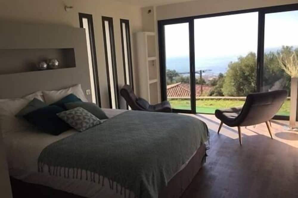 Doppelzimmer-Deluxe-Nasszelle-Meerblick in Ville-di-Pietrabugno, Cap Corse