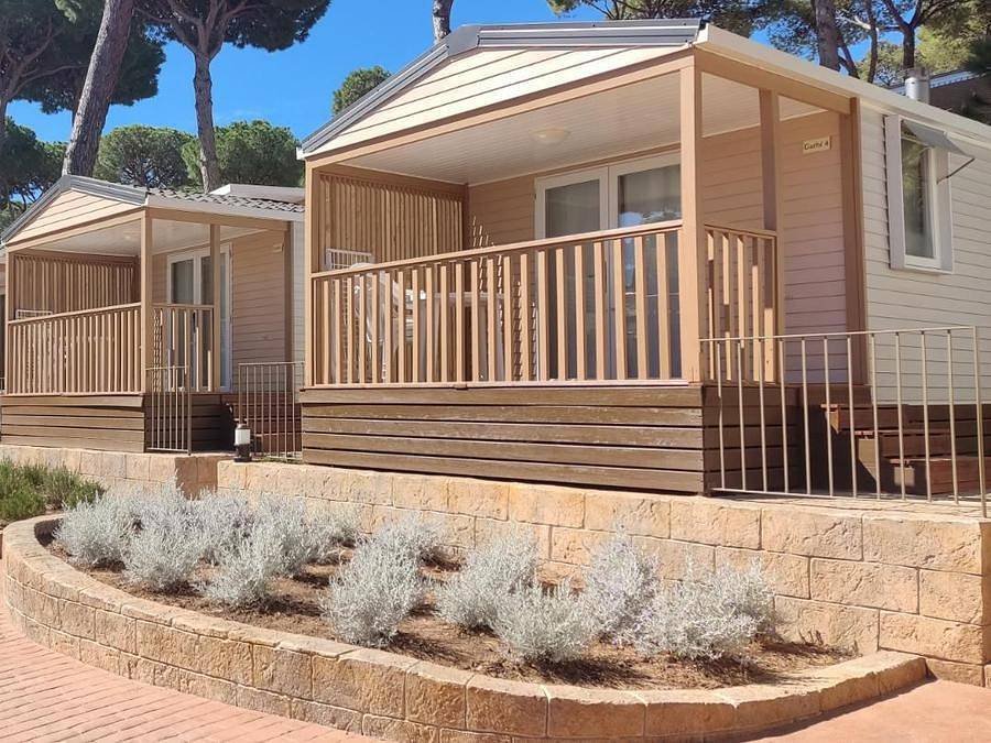 Camping Interpals Eco Resort - Bungalow 4 personen - Garbí in Pals, Costa Brava