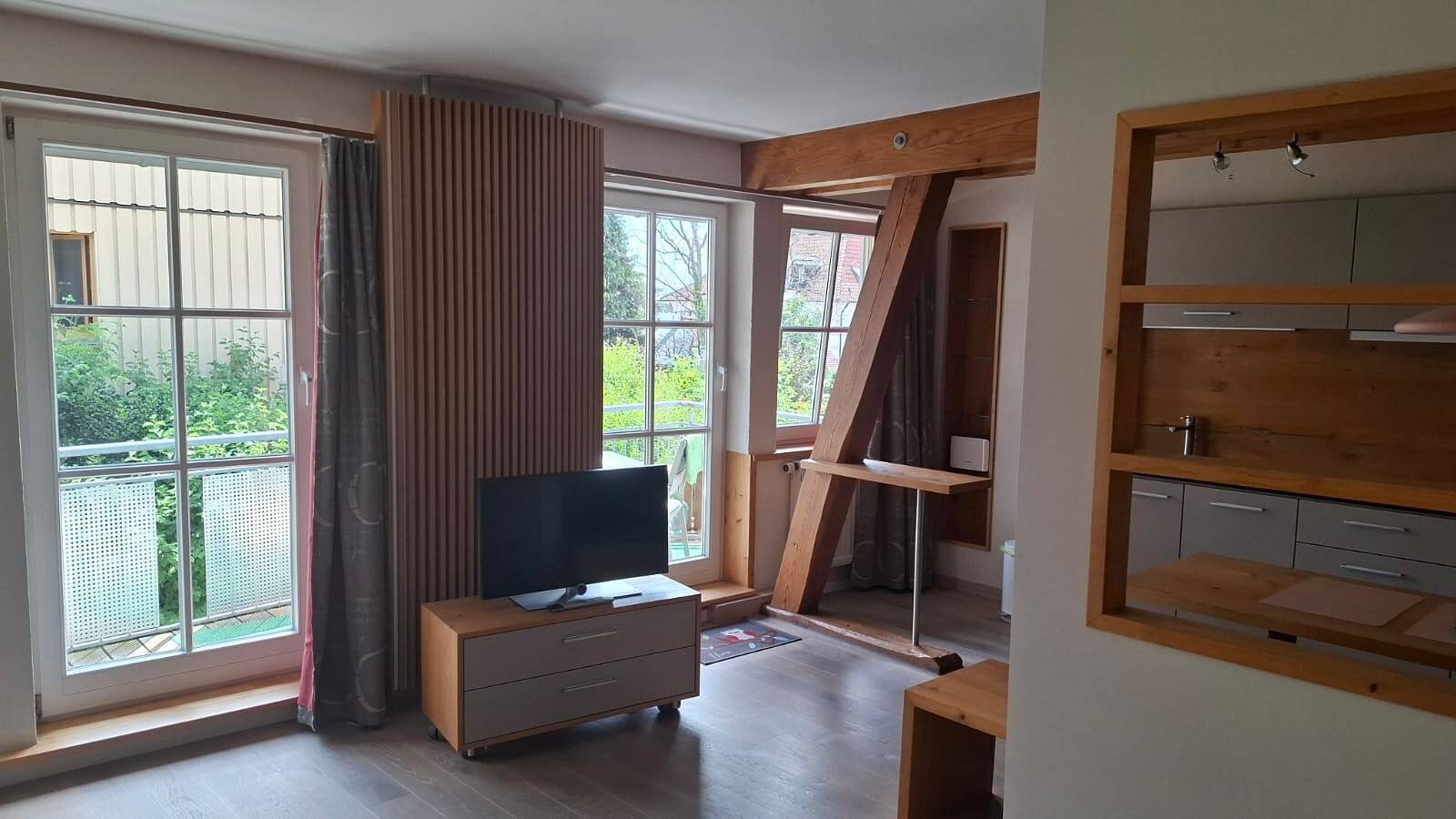 Apartamento entero, Apartamento 'Am Kniebach' con balcón y Wi-Fi in Immenstaad, Immenstaad am Bodensee