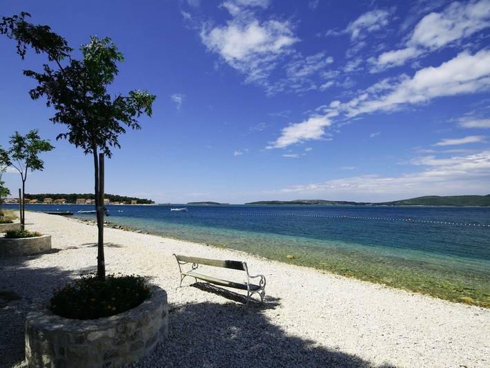 Ganze Wohnung, Studio-Apartment Tanfara A2 - Brodarica
 in Plaža hotela Spongiola, Brodarica