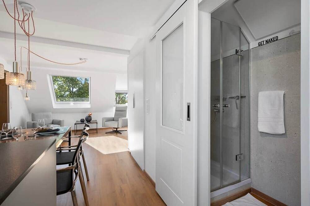 Ganze Wohnung, 70 m² Design-Apartment - 1.5 Bäder, Ac & Ausblick in Aschaffenburg, Mainviereck