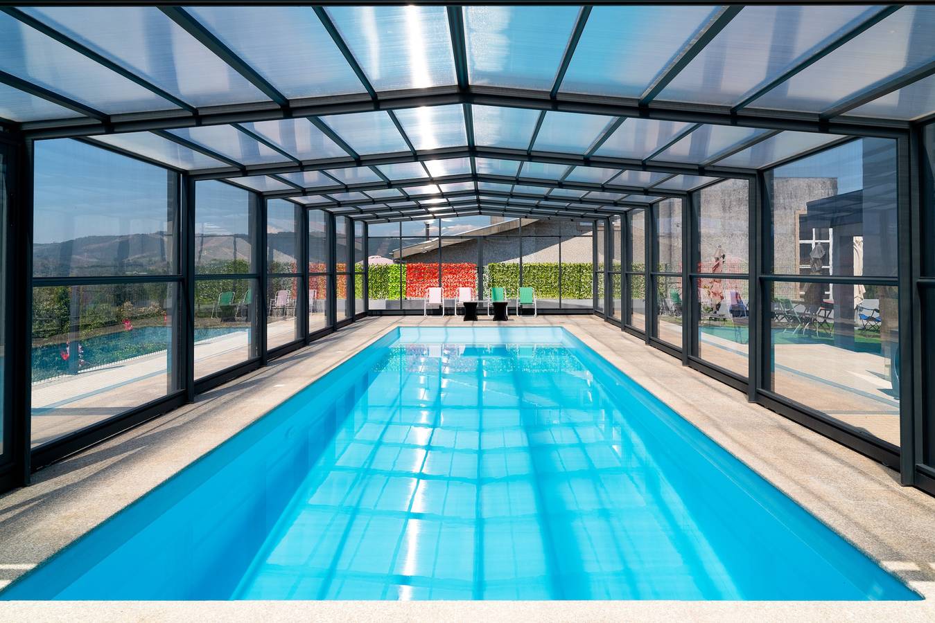 Villa de férias em Porto/Lever com piscina interior privada aquecida de água salgada & Spa in Sandim, Olival, Lever e Crestuma, Distrito do Porto