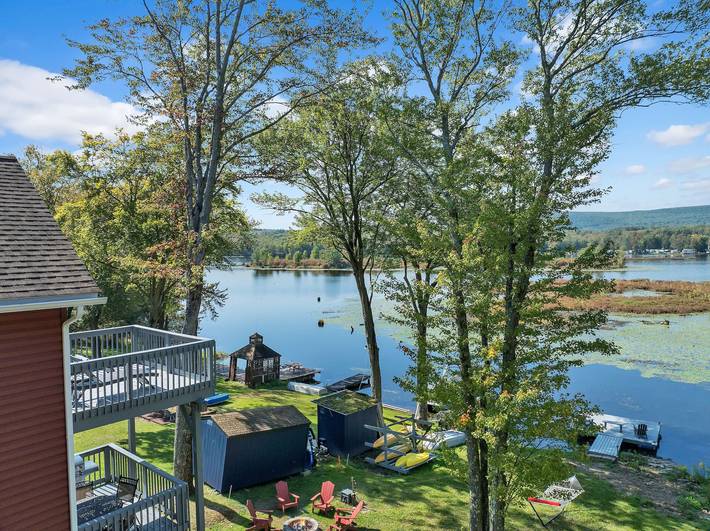 Holiday home for 9 people, with balcony in Pocono Mountains
