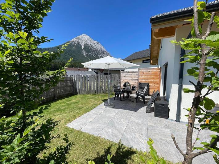 Ferienhaus für 6 Personen, mit Terrasse und Garten in Leutaschklamm