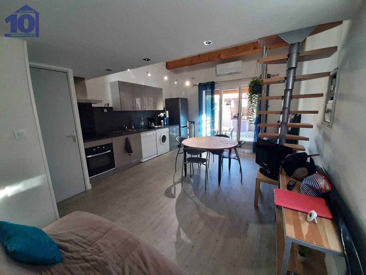Pavillon à Valras-Plage, 4 pers, piscine, clim, parking, proche mer in Valras-Plage, Côte méditerranéenne (France)