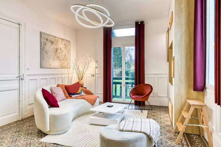 Appartement de vacances pour 4 personnes, avec Terrasse et Jardin