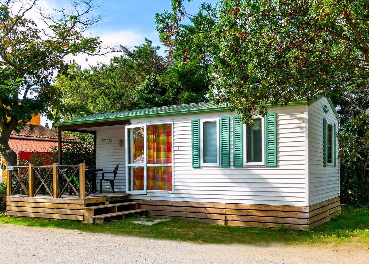 Mobil-home Siréne Spa 2 Ch clim+Plancha 6 people in Néfiach, Perpignan region