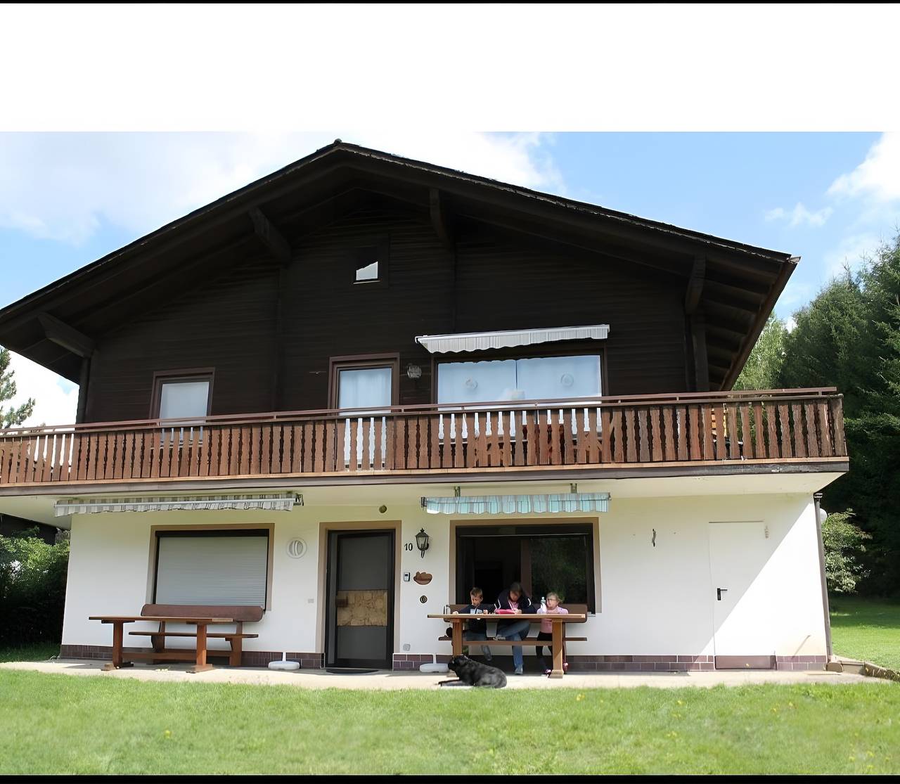 Ganze Wohnung, Apartment 'Beckstedde' mit Bergblick, privater Terrasse und Wlan in Kummersdorf (Arrach), Arrach