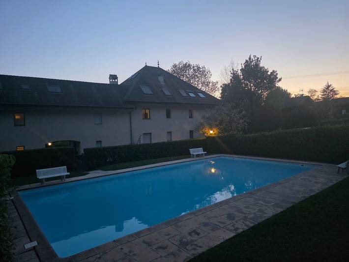 Location de vacances pour 6 personnes, avec Piscine à Menthon-Saint-Bernard